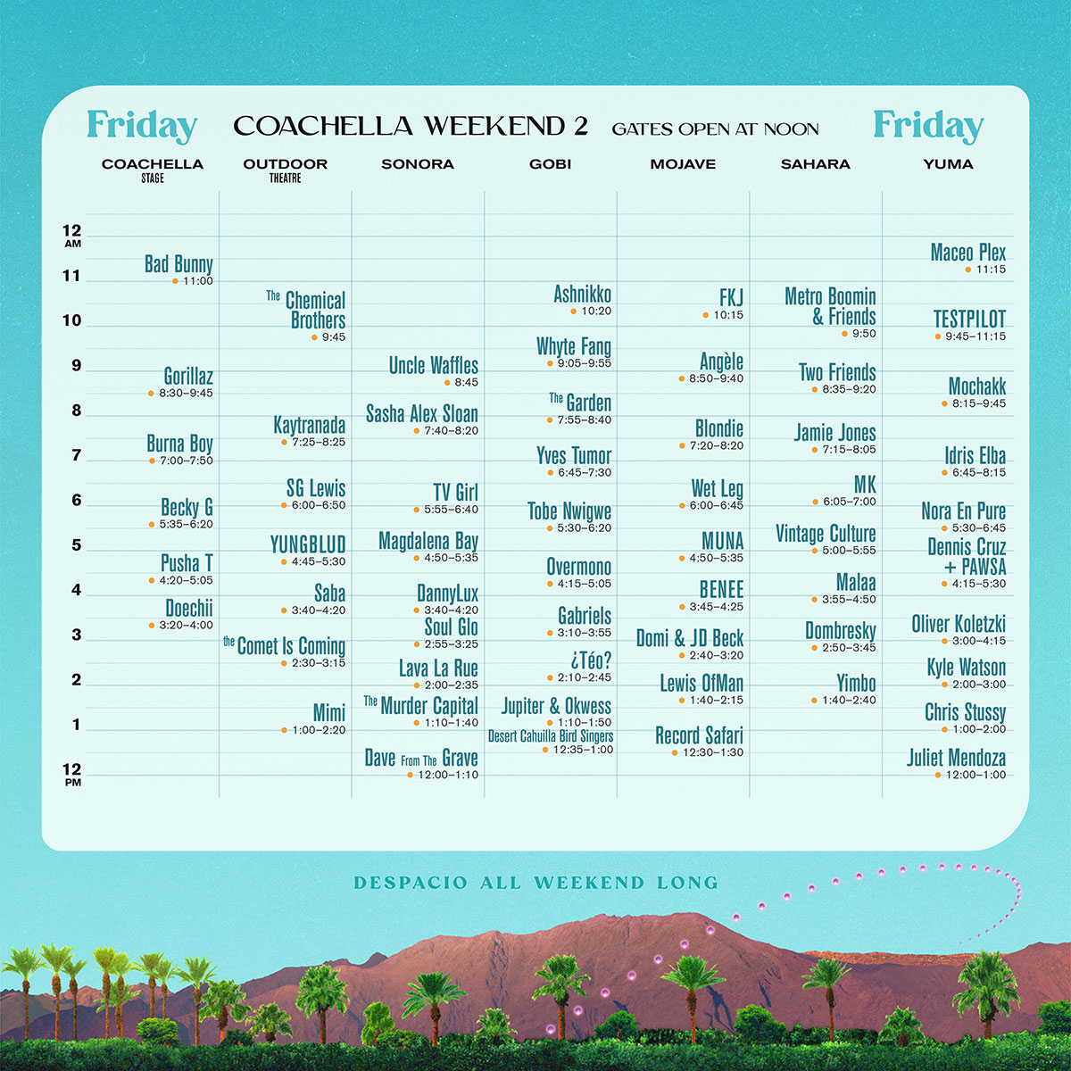 TONTON: Coachella 2023 Live Stream Akhir Pekan 2, Jumat (Hari 1);  Semua 6 Saluran & Jadwal YouTube