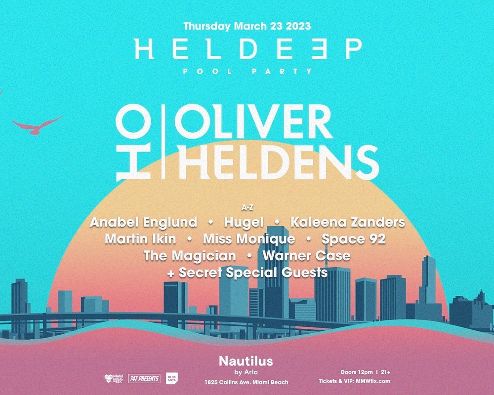 Heldeep Pool Party Mengambil Alih Nautilus untuk Showcase Miami Music Week Tahunan