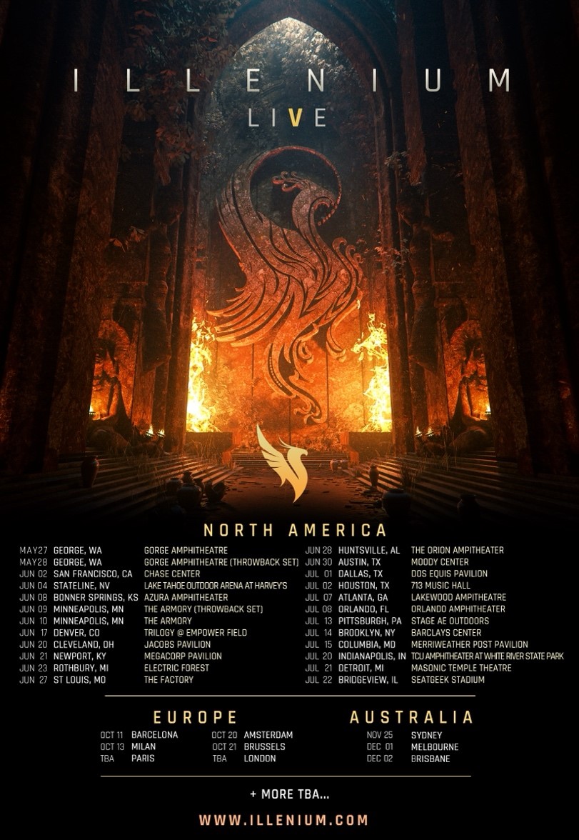 ILLENIUM Menjadi Besar untuk 2023, Lagu Baru, Album & Tur