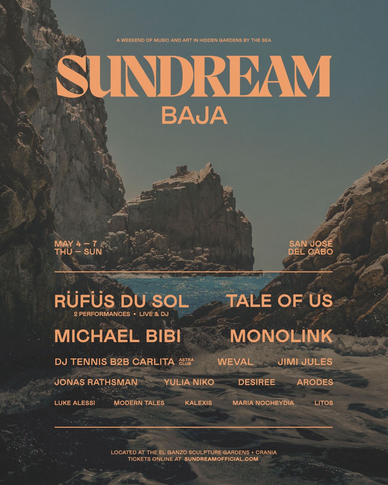 RÜFÜS DU SOL Mengumumkan Edisi Kedua Festival Sundream di Cabo
