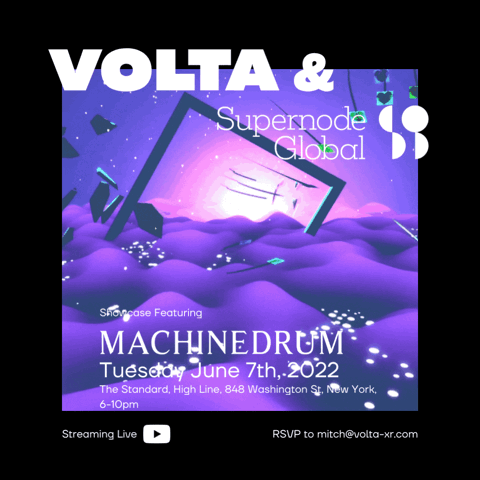 Volta Menghadirkan Unique XR Livestream Showcase ft. Machinedrum ke NYC
